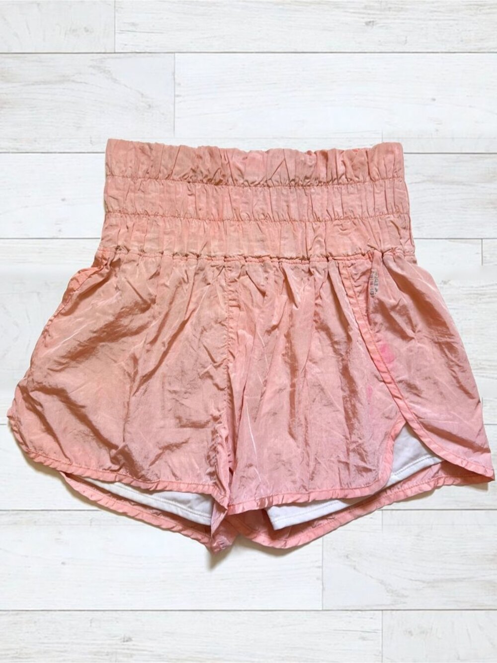 FP Movement The Way Home Peach Running Shorts M
